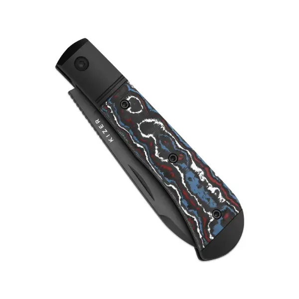Kizer Trestle D Slipjoint S90V Stahl Aluminium & Fat Carbon