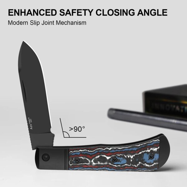 Kizer Trestle D Slipjoint S90V Stahl Aluminium & Fat Carbon