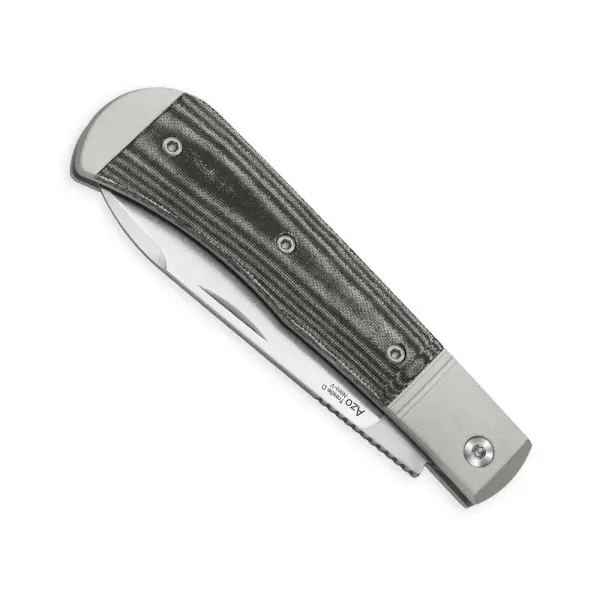 Kizer Trestle D Slipjoint Nitro-V Stahl Aluminium & Norplex UltreX™ Micarta