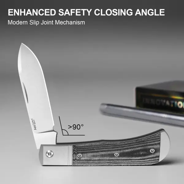 Kizer Trestle D Slipjoint Nitro-V Stahl Aluminium & Norplex UltreX™ Micarta