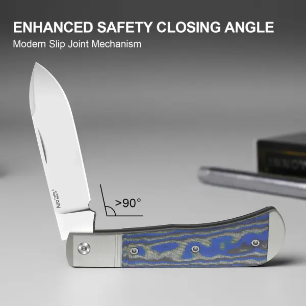 Kizer Trestle D Slipjoint Nitro-V Stahl Aluminium & Vortex Micarta