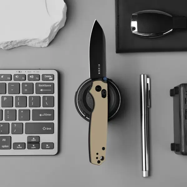 Kizer Pokiman CS Clutch Lock Folder AEB-L Stahl Aluminium