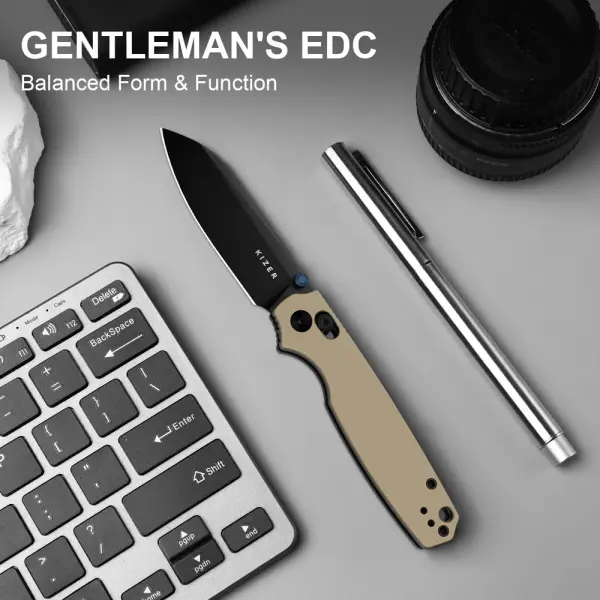 Kizer Pokiman CS Clutch Lock Folder AEB-L Stahl Aluminium