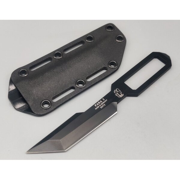 Eickhorn Para III Black Backup Messer Neck Knife