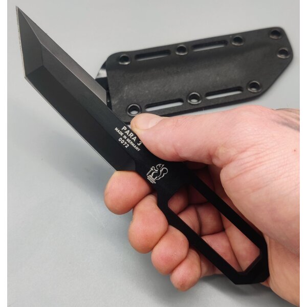 Eickhorn Para III Black Backup Messer Neck Knife
