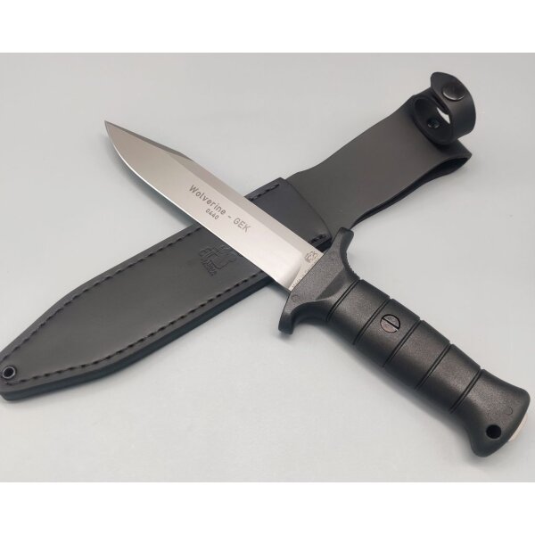 Eickhorn Wolverine-GEK Silber Glatt Fahrtenmesser