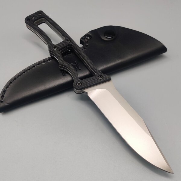 Eickhorn GEK-EDC Glatt G10 schwarz Fahrtenmesser