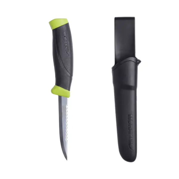 Morakniv Companion Fishing Scaler 098 (S( Lime Green Filiermesser