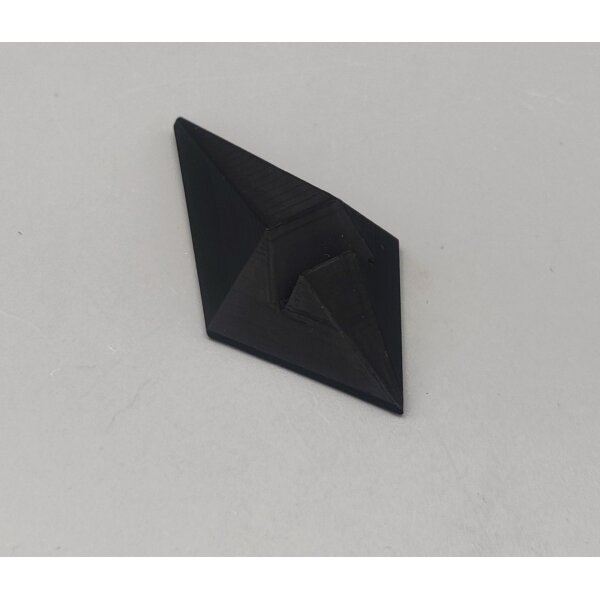 Söldner Messersteller schwarz in Prismenform für ein Taschenmesser