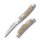 RoseCraft Blades Mud Creek Congress Burlwood D2 Stahl Slipjoint Wurzelholz B-WARE