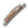 RoseCraft Blades Mud Creek Congress Burlwood D2 Stahl Slipjoint Wurzelholz B-WARE