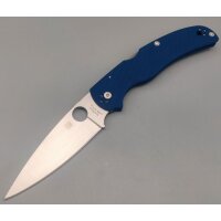 Spyderco Native Chief Blue G10 CPM-SPY27 PlainEdge...
