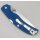 Spyderco Native Chief Blue G10 CPM-SPY27 PlainEdge Backlock 01SP1328