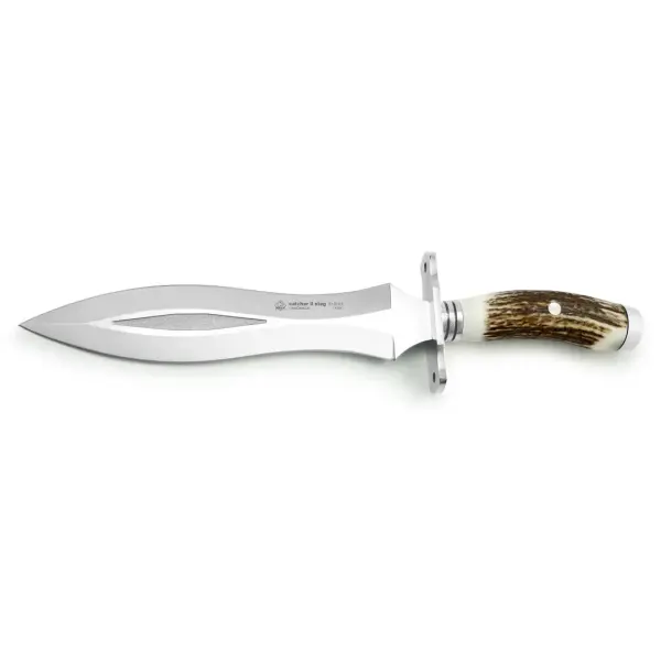 Puma IP Catcher II Stag Jagdmesser zweischneidig