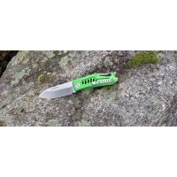 Midgards Messer Carabiner Folder Grün Slipjoint...