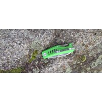 Midgards Messer Carabiner Folder Grün Slipjoint...