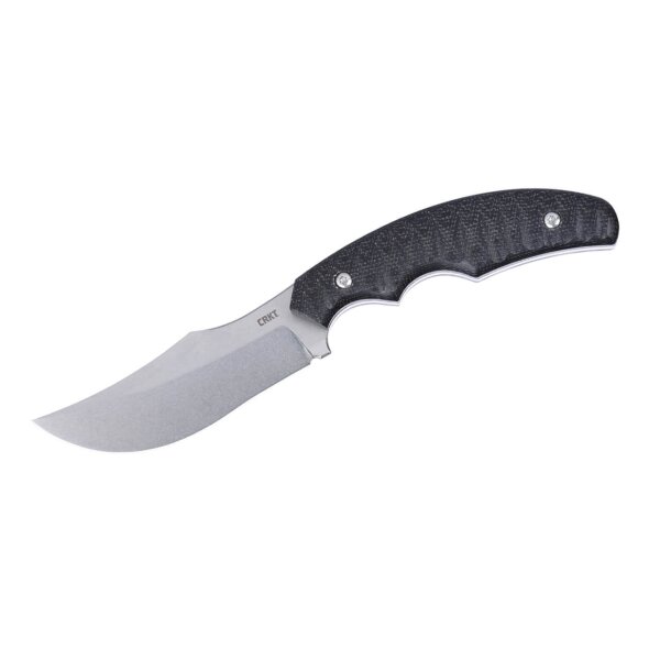 CRKT Burrower Black Micarta D2 Stahl Outdoormesser 02CR3610
