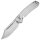 CJRB Cutlery Messer Bowie Pyrite Stonewash AR-RPM9 Klinge Button Lock