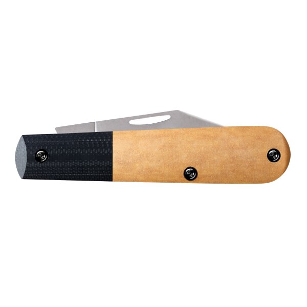 Case S35VN Crossroads Barlow Tan Richlite/ Black Taschenmesser Slipjoint