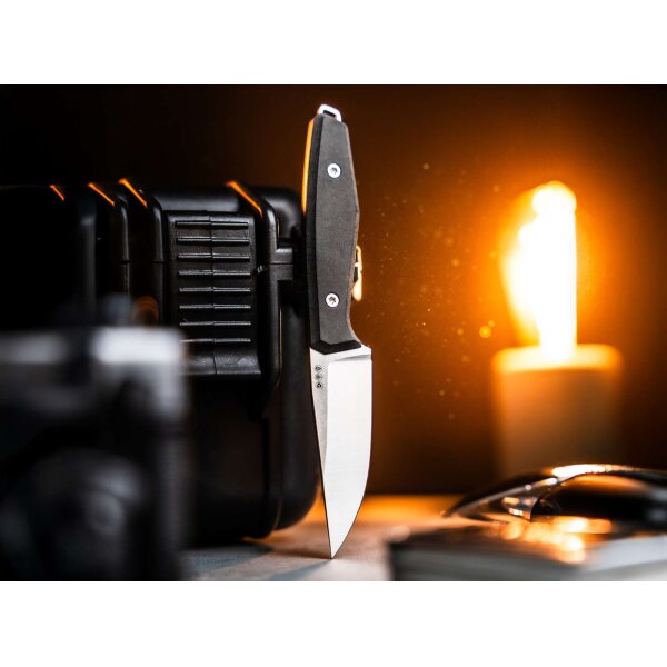 Böker Solingen Daily Knives AK1 Droppoint N690 Stahl Richlite
