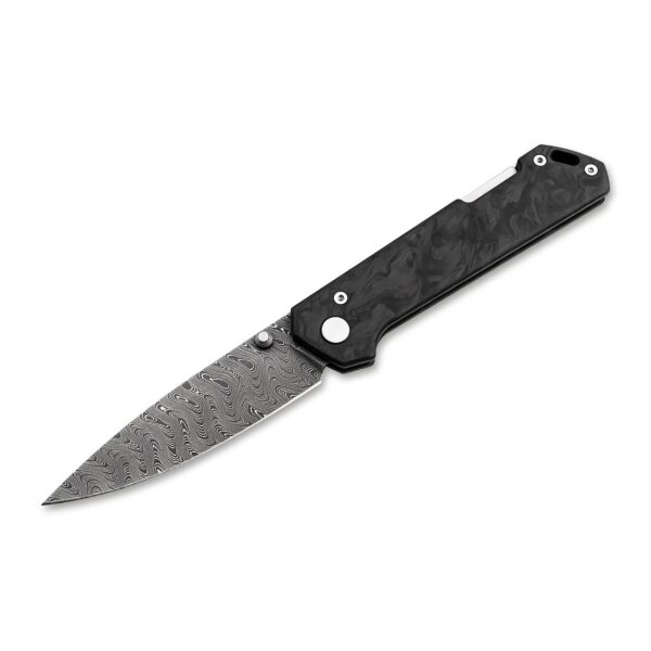 Böker Manufaktur Solingen Damast Jahresmesser 2026 Kohlefaser Limited Edition 26 Made in Solingen