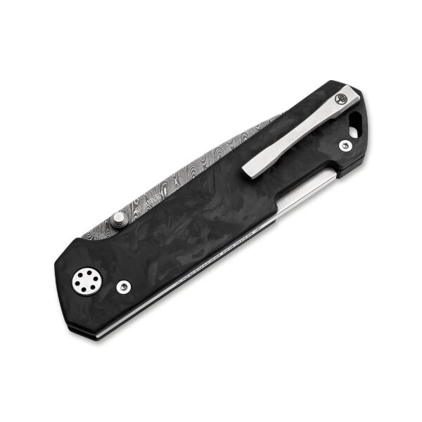 Böker Manufaktur Solingen Damast Jahresmesser 2026 Kohlefaser Limited Edition 26 Made in Solingen
