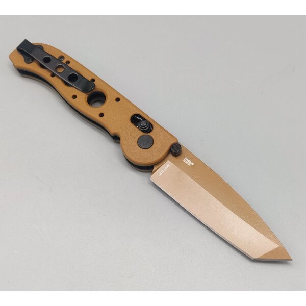 CRKT M16-02XD Desert Tanto D2 Stahl Crossbar Lock 01CR1602XD