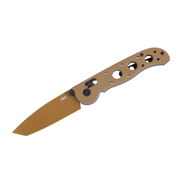 CRKT M16-02XD Desert Tanto D2 Stahl Crossbar Lock 01CR1602XD