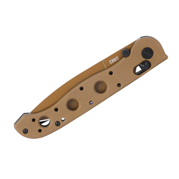 CRKT M16-03XD Desert D2 Stahl Crossbar Lock 01CR1602XD