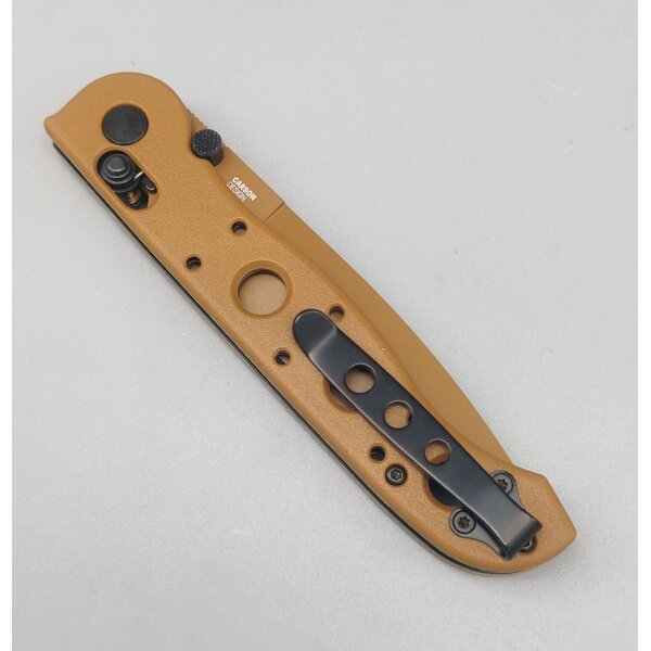 CRKT M16-03XD Desert D2 Stahl Crossbar Lock 01CR1602XD
