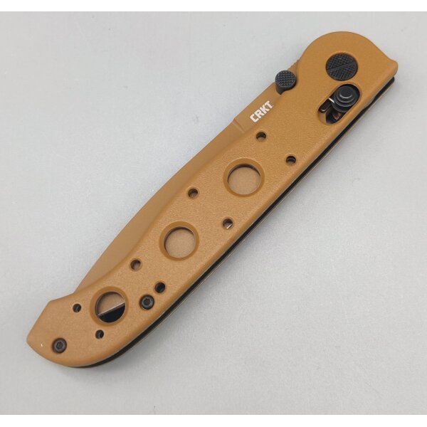 CRKT M16-03XD Desert D2 Stahl Crossbar Lock 01CR1602XD