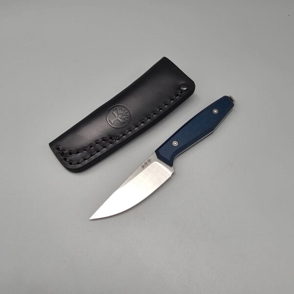 Böker Daily Knives AK1 Droppoint MagnaCut Blue EDC Fahrtenmesser Alex Kremer Design