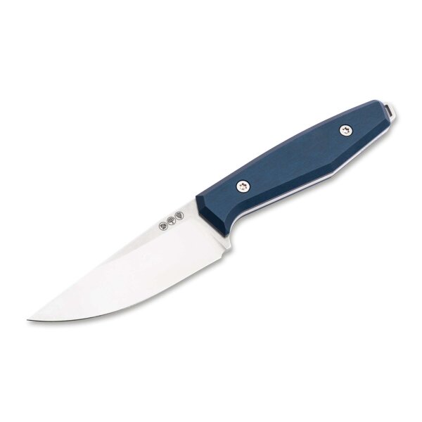 Böker Daily Knives AK1 Droppoint MagnaCut Blue EDC Fahrtenmesser Alex Kremer Design