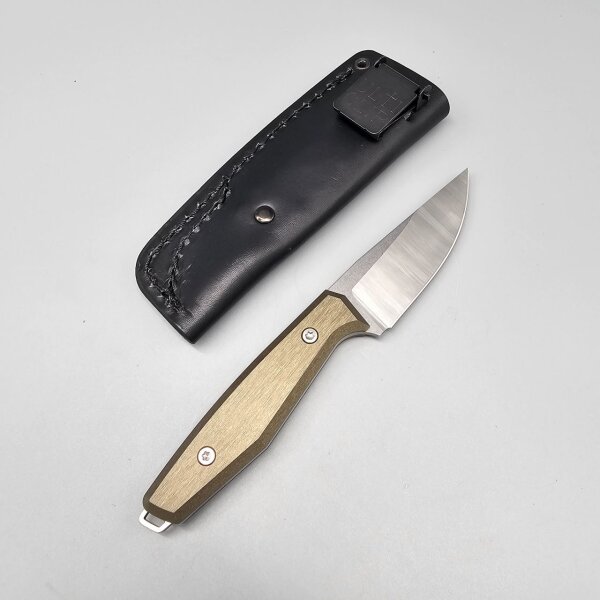 Böker Daily Knives AK1 Droppoint MagnaCut Gold EDC Fahrtenmesser Alex Kremer Design