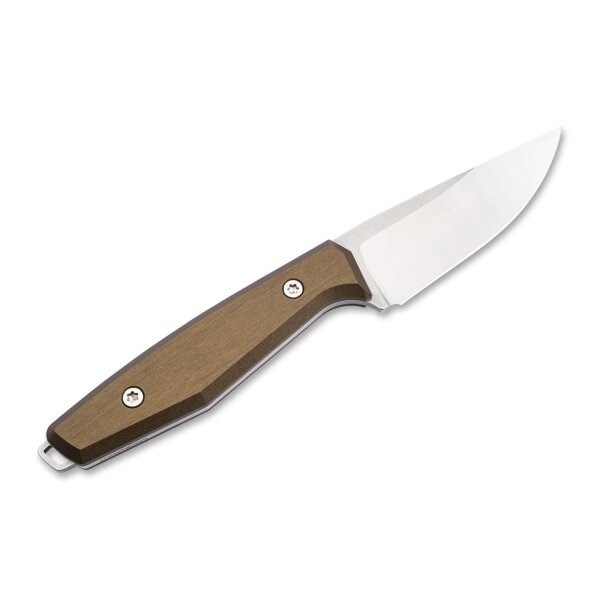 Böker Daily Knives AK1 Droppoint MagnaCut Gold EDC Fahrtenmesser Alex Kremer Design