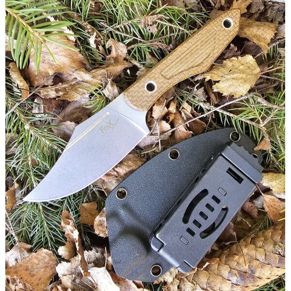 Fox Outdoor Bowie 3Cr13 Stahl Kydexscheide Micarta Griff