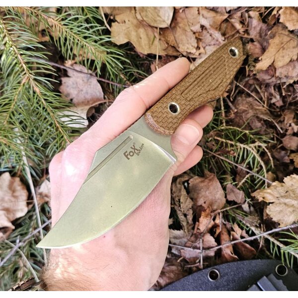 Fox Outdoor Bowie 3Cr13 Stahl Kydexscheide Micarta Griff