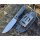 Fox Outdoor Messer Bushcraft 3Cr13 Stahl G10 Griff Kydexscheide 5,5 mm Stärke