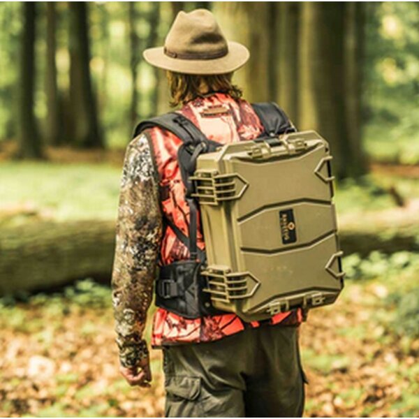 Rauzeug Rugged Gear RC465 Schutzkoffer Tactical Case Transportbox olivgrün 46,5 x 35,5 x 20,5 cm