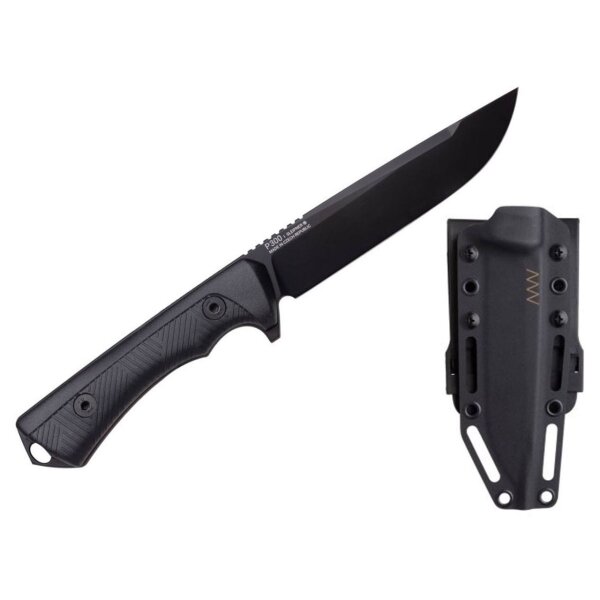 ANV Messer P300 CERAKOTE SCHWARZ GRNPU SCHWARZ ANVP300-054