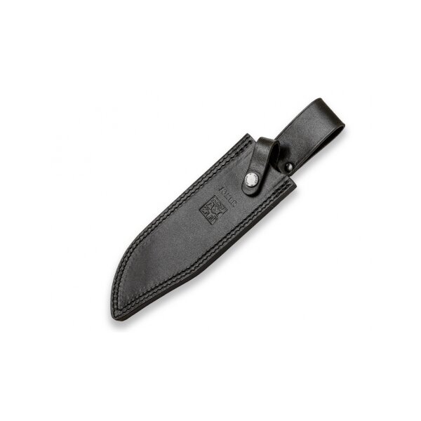 Joker Bush Camp Knife Bushcraftmesser N695 Stahl 6mm stark Lederscheide Dangler