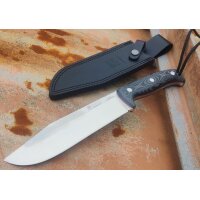 Joker Bush Camp Knife Bushcraftmesser N695 Stahl 6mm...