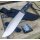 Joker Bush Camp Knife Bushcraftmesser N695 Stahl 6mm stark Lederscheide Dangler