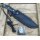 Joker Bush Camp Knife Bushcraftmesser N695 Stahl 6mm stark Lederscheide Dangler