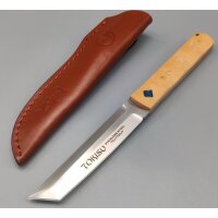 Tokisu Bamboo Tanto Messer 7Cr17MoV Stahl Bambusholz