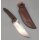 K25 Caramel Micarta Fixed Blade Fahrtenmesser 7Cr17MoV Stahl