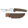 K25 Caramel Micarta Fixed Blade Fahrtenmesser 7Cr17MoV Stahl