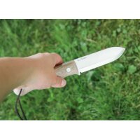 Joker Trampero S 14C28N Micarta Braun inkl. Feuerstarter...