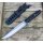 Albainox Rockstopper Satin Fixed Blade Fahrtenmesser 3Cr13MoV Stahl
