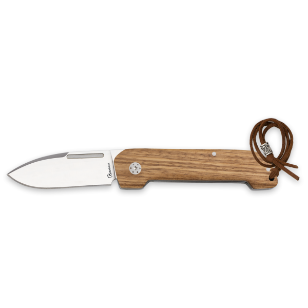 Albainox Zebra Wood Taschenmesser Slipjoint 3Cr13MoV Stahl